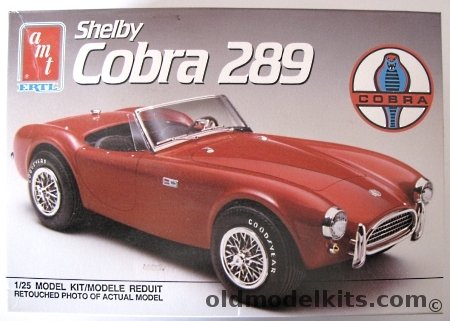 AMT 1/25 1963 Shelby Cobra 289, 6587 plastic model kit